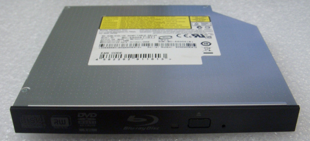BC5500S Blu-Ray Drives For Laptops  Tray load SATA 12.7mm -  BLUERAY BC-5500S