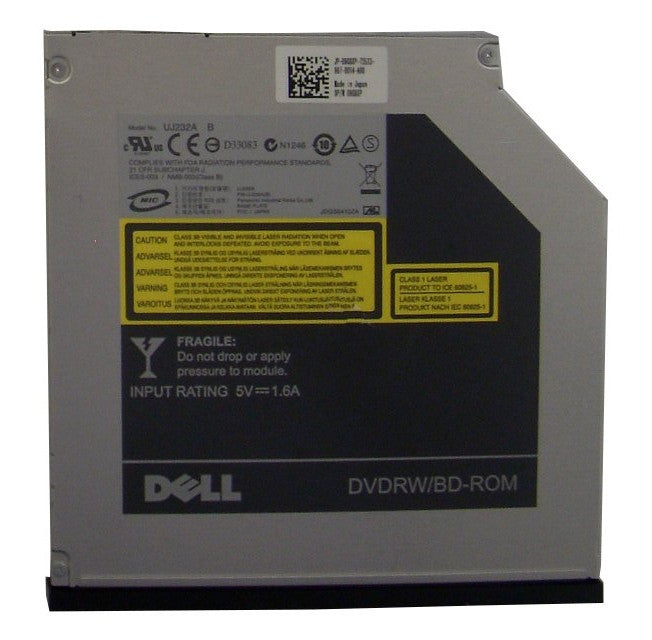 07CT88 : Blu-ray-SATA, 9.5mm, Tray Load, DVDRW/ BD-ROM