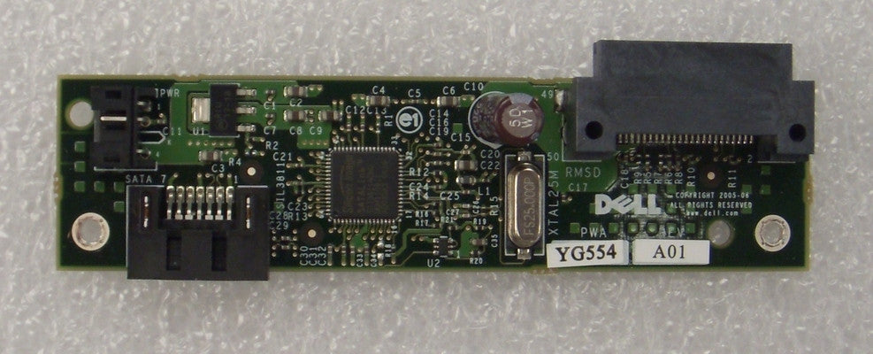 SATA BOARD FOR Dell OptiPlex 740 and OptiPlex 745 Dell Part:  YG554 (ONLY SATA BOARD)